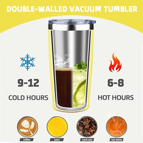 20 oz Tumbler with Lids and Straws