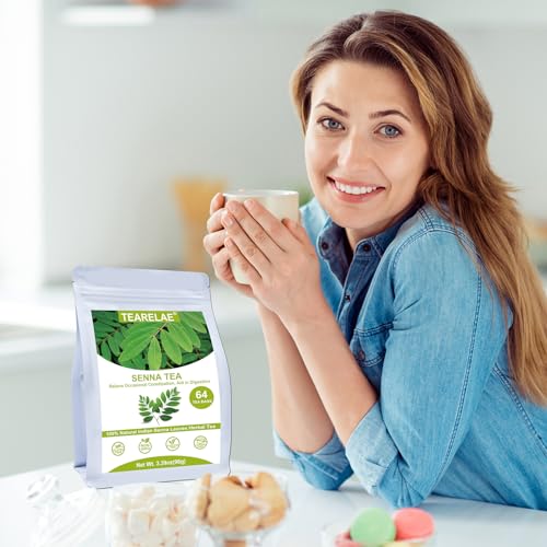 Senna Tea 64 Herbal Tea Bags (64 Count)