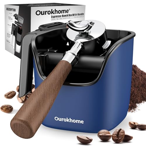 Espresso Knock Box with Lid