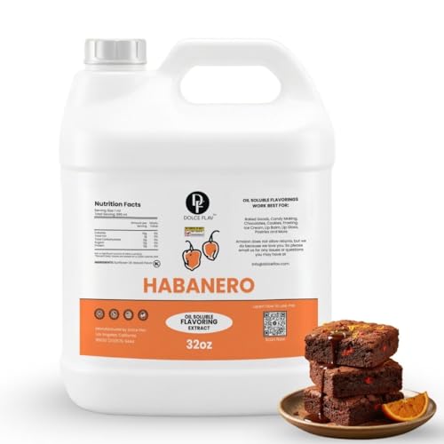 Habanero Flavoring Oil 32 oz (32 Fl Oz)