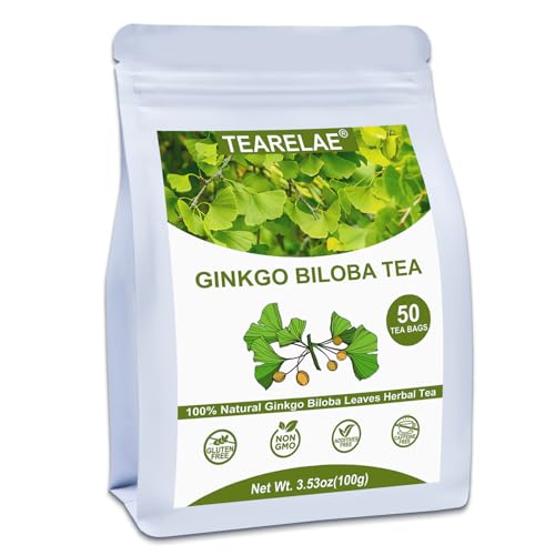 Ginkgo Biloba Tea Bags (50 Count)
