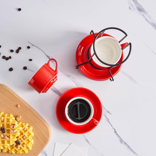 2.5 Ounce Espresso Cups Set of 4 (4 Count)