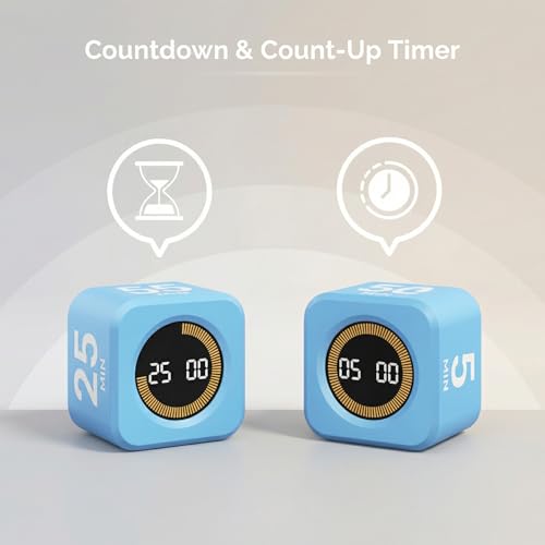 Visual Timer Cube Pomodoro Timer