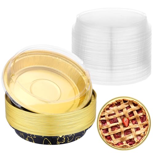 Mini Pie Pans with Lids (25 Count)