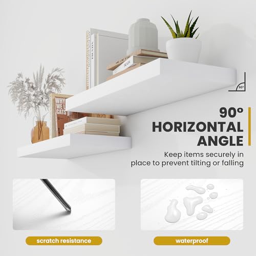 40 Inch Floating Shelves (2 Count)