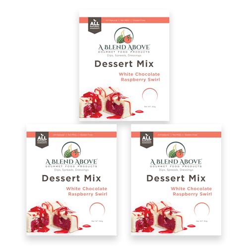 A Blend Above White Chocolate Raspberry Swirl Pie Mix (48 Ounce)