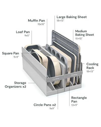 11-Piece Non-Stick Ceramic Bakeware Set