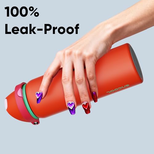 Insulated Water Bottle with Straw