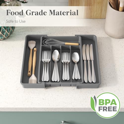 Expandable Silverware Drawer Organizer