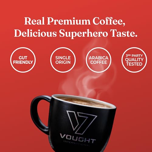 THE BOYS Creatine Coffee with Lion’s Mane Mushroom (10 Ounce)