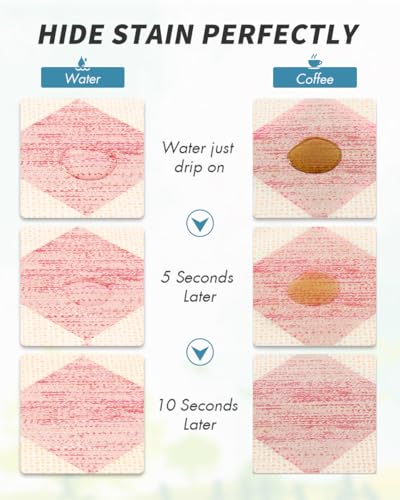 Coffee Mat Hide Stain Rubber Backed Absorbent Dish Drying Mat for Kitchen Counter