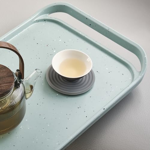 Waterproof Melamine Serving Tray with Handles