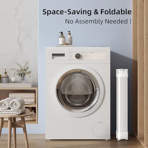 Clothes Drying Rack Foldable Extending Laundry Rack with 16 Clips Collapsible Clothing Rack Space