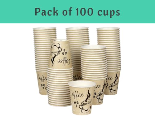 Disposable Coffee Cups (100 Count)