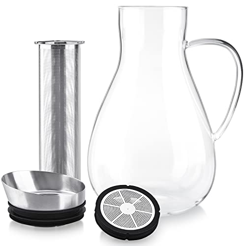 Large Multi Brew Glass Teapot + Kettle + Pitcher