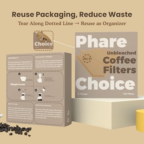 4 Coffee Filters (100 Count)