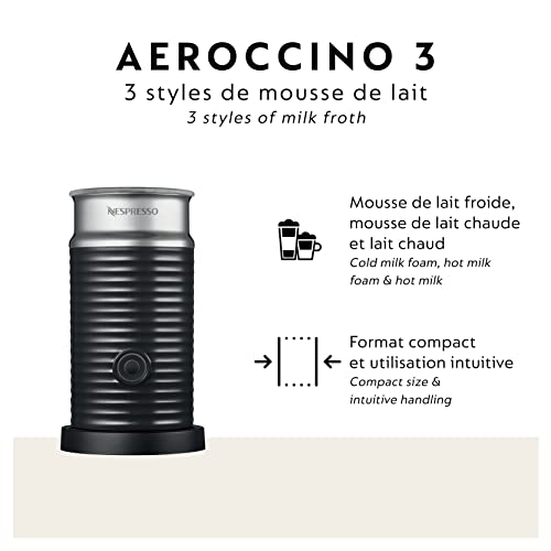 Vertuo Pop+ Coffee and Espresso Maker by Breville with Milk Frother