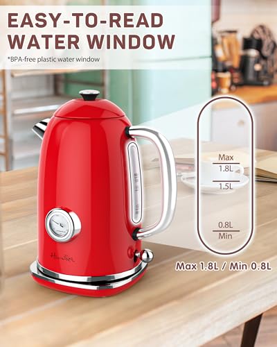 61 oz Electric Kettle with Thermometer