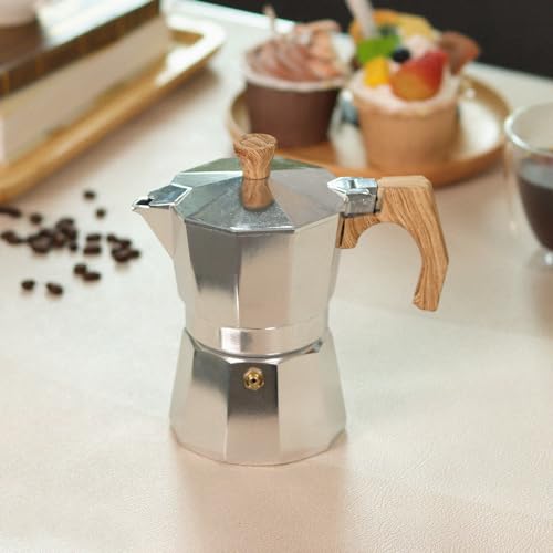 Stovetop Espresso Maker 3 Cups Moka Pot Cuban Coffee Maker Stovetop Coffee Maker Moka Italian Espresso