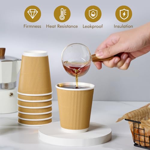 500 Pack 8 oz Coffee Cups (500 Count)