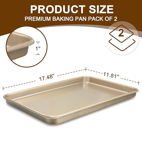 Baking Sheet Pan Set of 2