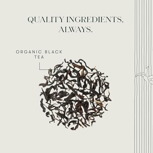 Estates Queen of the Hills Organic Darjeeling Black Tea Blend 25 Tea Bags (25 Count)