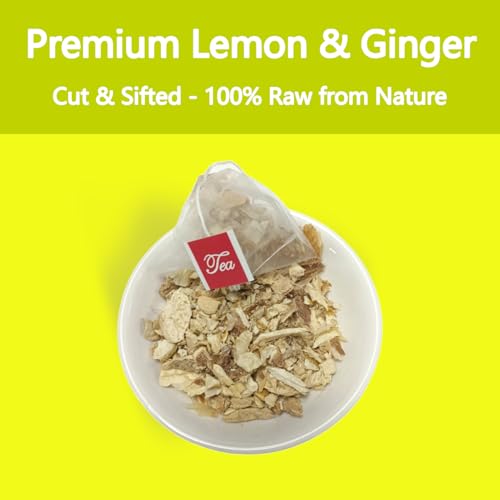 Lemon Ginger Tea Bags (50 Count)