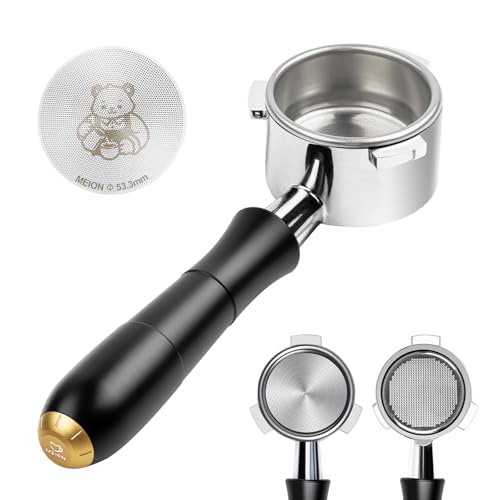 54mm Bottomless Portafilter with Anodized Aluminum Handle