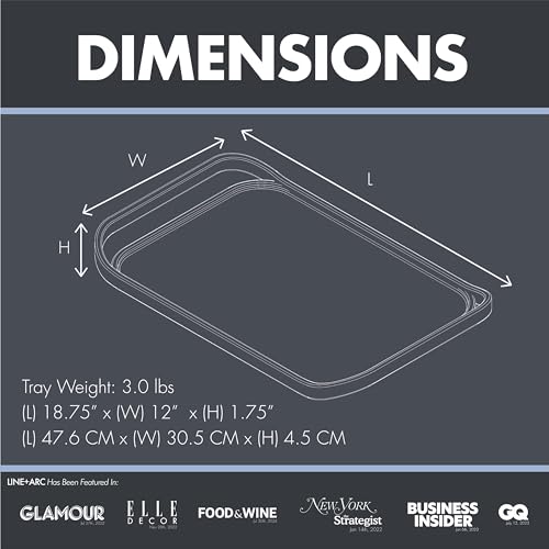 Waterproof Melamine Serving Tray with Handles