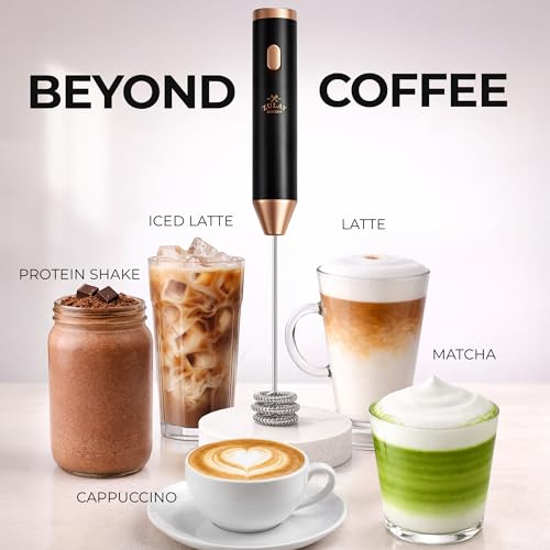 Rechargeable Milk Frother Handheld