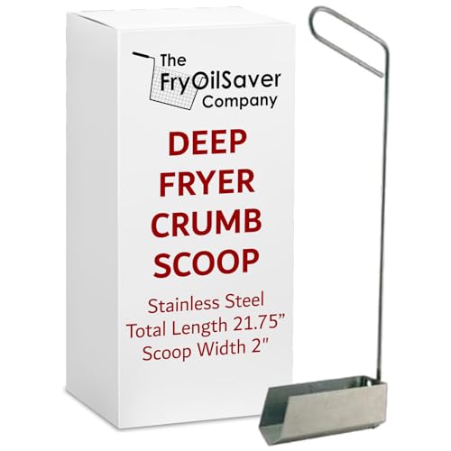 V Shaped Deep Fryer Strainer Scoop