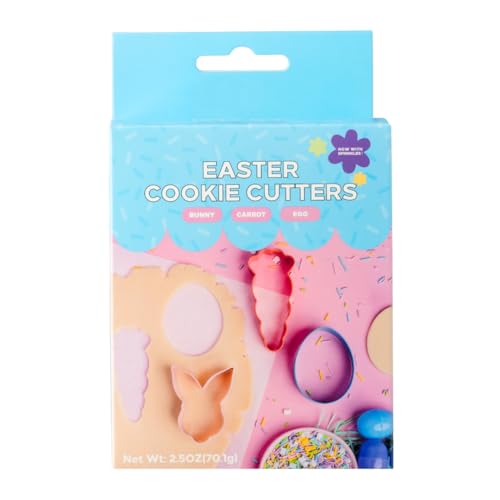 Cookie Cutters with Sprinkle Mix & Candy Eyeballs