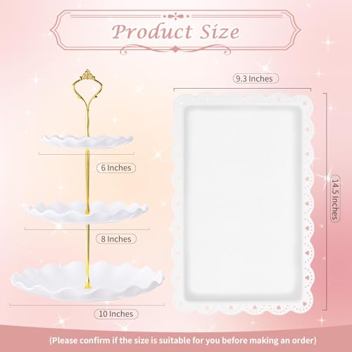 5 Pcs Dessert Table Display Set