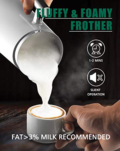 Milk Frother Milk Frother and Steamer for Milk Foam & Hot Milk
