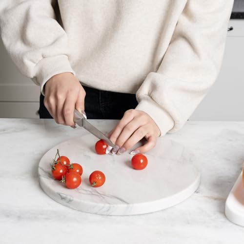 Brazilian Natural Quartzite Round Cutting Board for Kitchen