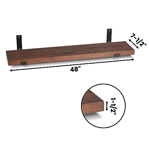 Floating Shelf for Wall Mounted Book Shelf Hanging Shelves Floating Bookshelf for Bedroom