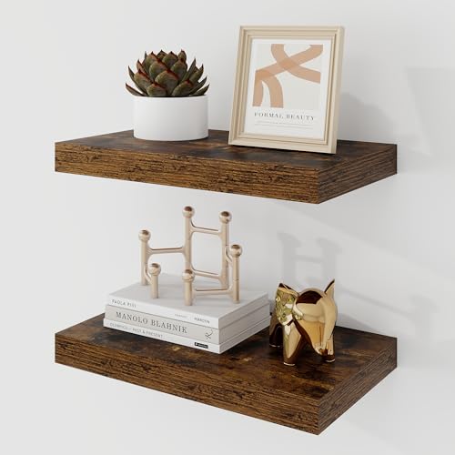 16 Inch Floating Shelves