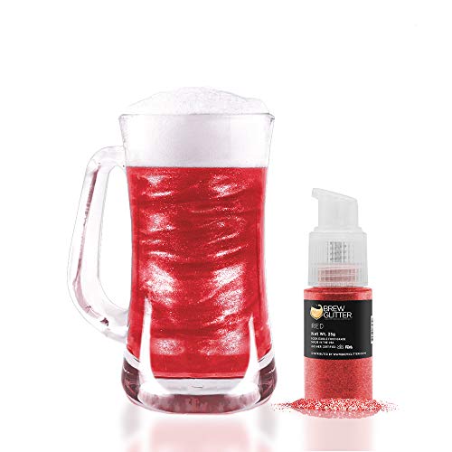 Brew Glitter Edible Drink Glitter Pump 1x 25g for Cocktails
