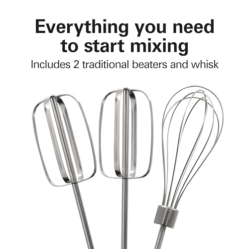 6 Speed Electric Hand Mixer With QuickBurst and Bowl Rest