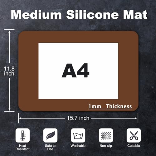 Silicone Mat for Kitchen Counter (4 Count)