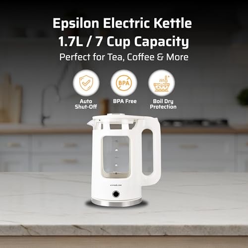 1.7L Glass Electric Kettle