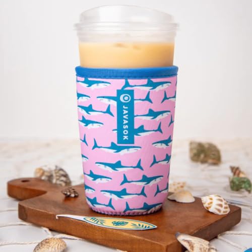 JavaSok Iced Coffee & Cold Soda Insulated Neoprene Cup Sleeve