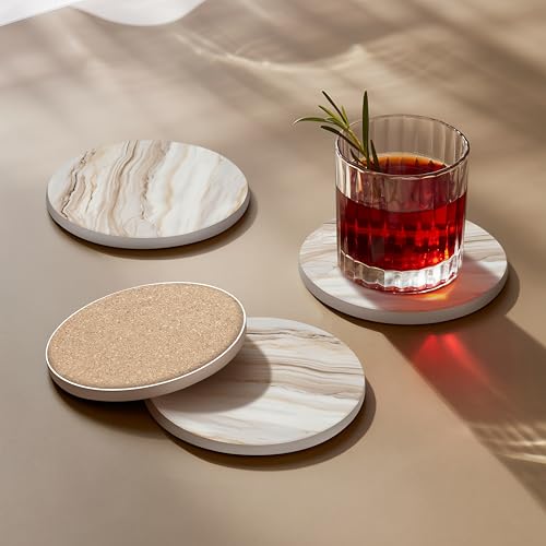 Ceramic Coasters Set of 4 (4 Count)