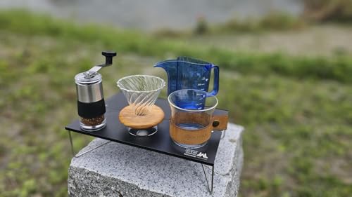 glass pour over coffee maker set