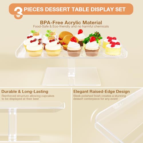 Dessert Cupcake Stand (3 Count)
