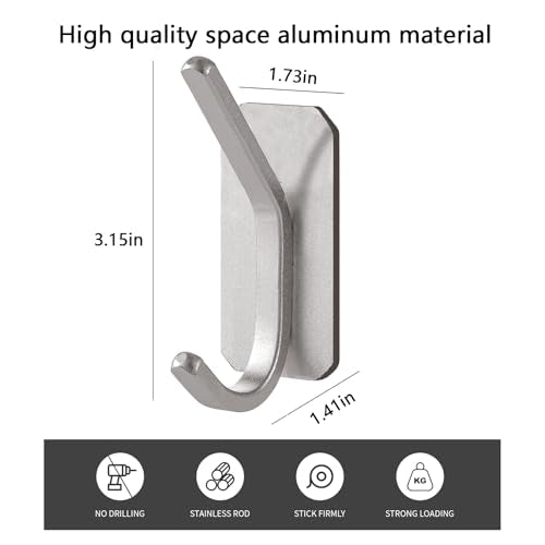 Heavy Duty Adhesive Wall Hooks