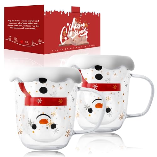 2pcs Snowman Christmas Mugs (2 Count)
