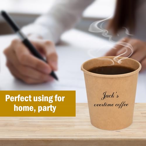 300 Pcs 6 oz Kraft Paper Cups (300 Count)