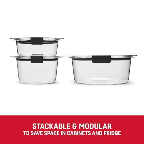 Brilliance® Round Leak Proof Food Storage Containers