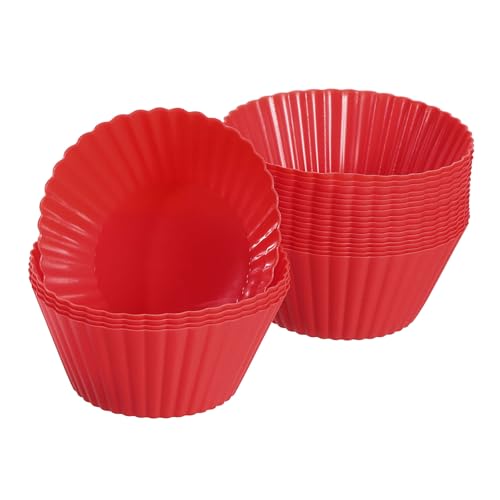 18Pcs Silicone Cupcake Liners